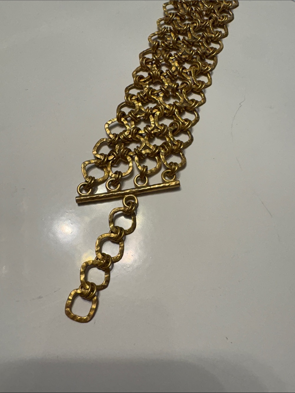 Julie Vos Mesh Chain Link Necklace - Picture 3 of 3